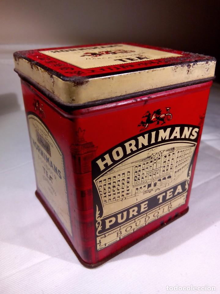 Cajas y cajitas met&aacute;licas: CAJA DE TE HORNIMANS - PURE TEA - Foto 3