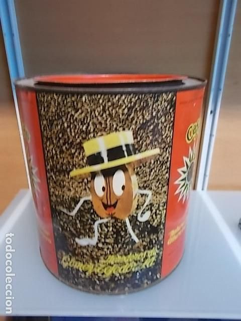 Antiguo bote caf&eacute; 2 Kg.