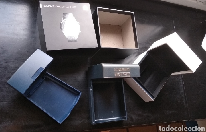 Cajas y cajitas met&aacute;licas: 4 CAJAS PARA RELOJ - Foto 1