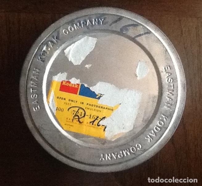 Cajas y cajitas met&aacute;licas: CAJA DE LATA. CINTA DE PELICULA KODAK. ENVIO  INCLUIDO.