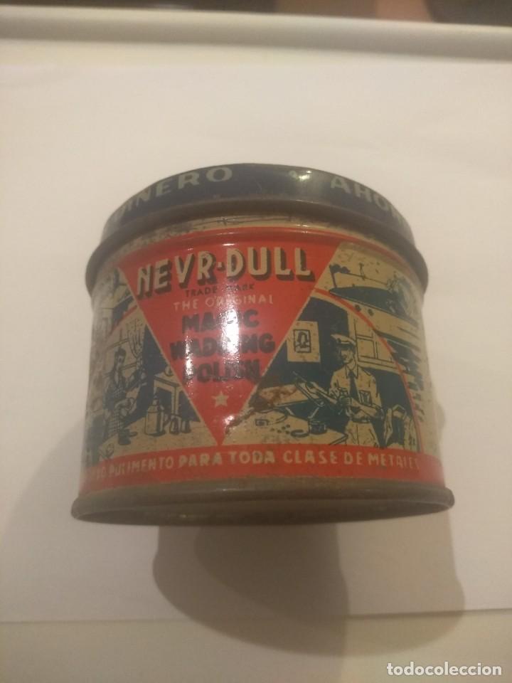 Cajas y cajitas met&aacute;licas: Bote antiguo nevr-dull Algod&oacute;n m&aacute;gico - Foto 3