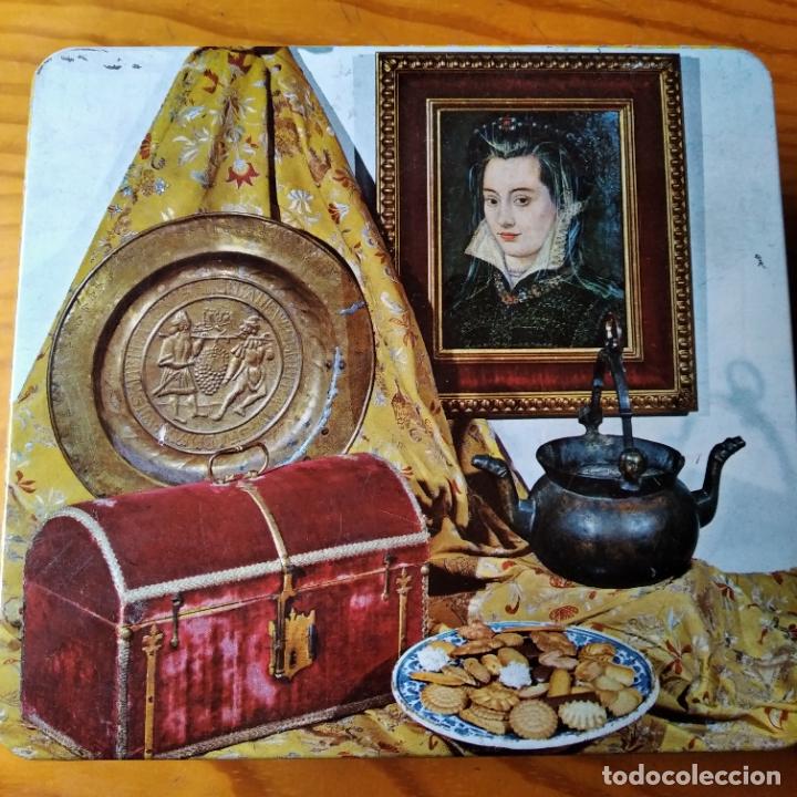 Cajas y cajitas met&aacute;licas: CAJA GRANDE METAL DE GALLETAS FONTANEDA, BODEGON -