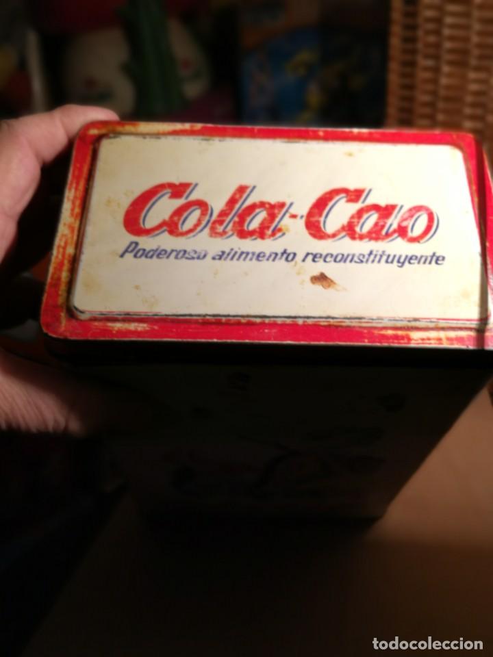 Cajas y cajitas met&aacute;licas: ANTIGUA LATA COLA-CAO HARINA
