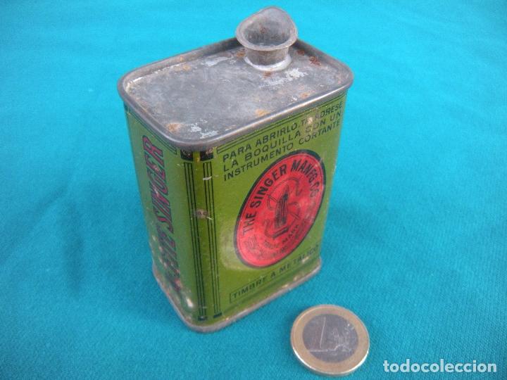 LATA DE ACEITE SINGER