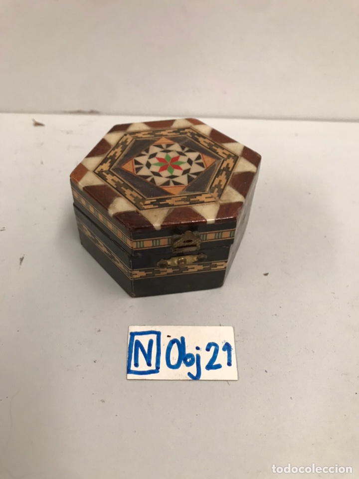 Cajas y cajitas met&aacute;licas: MINI CAJADE MARQUETER&Iacute;A - Foto 1