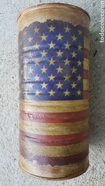 Blechdosen und Kisten: Lata con la bandera de EEUU