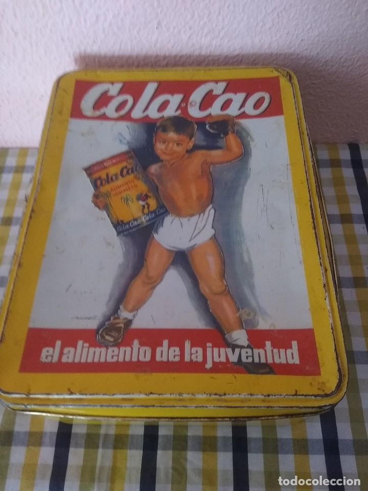 Cajas y cajitas met&aacute;licas: Lata de cola cao edici&oacute;n limitada