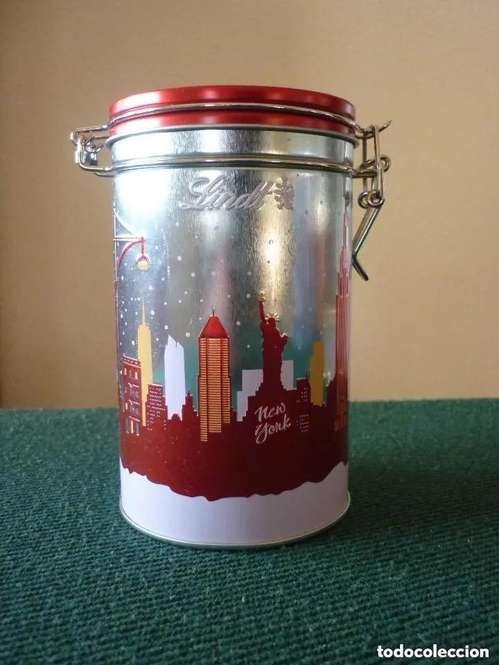Blechdosen und Kisten: CAJA MET&Aacute;LICA LINDT - 16 CM.