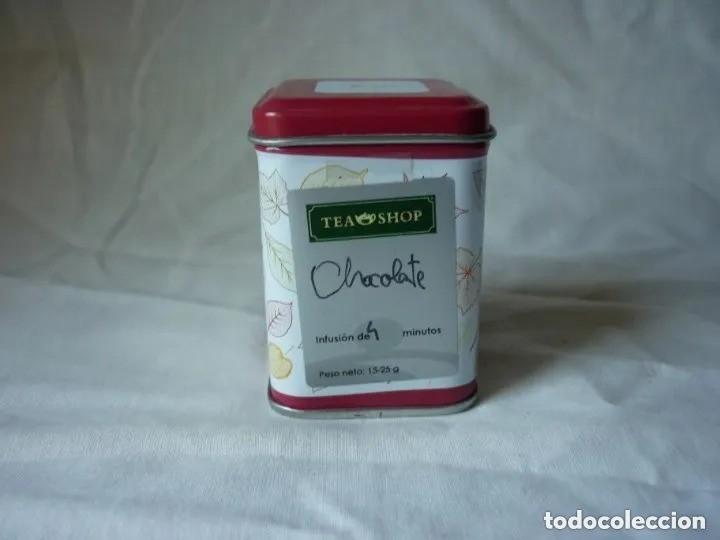 Boxes and metal boxes: CAJITA MET&Aacute;LICA DE T&Eacute;- 6 cm