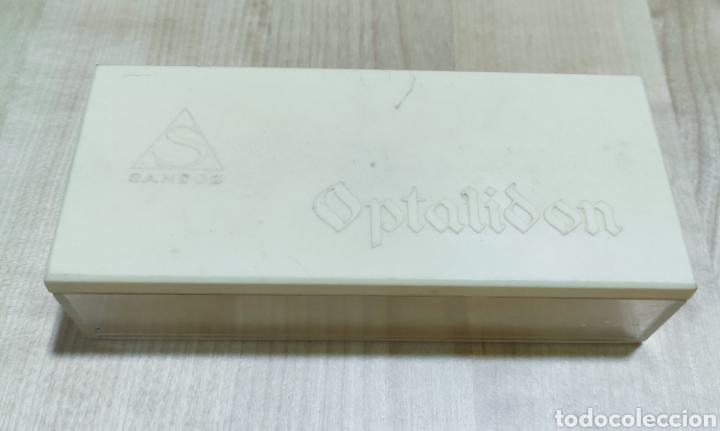 Cajas y cajitas met&aacute;licas: Caja Optalidon. Sandoz - Foto 4