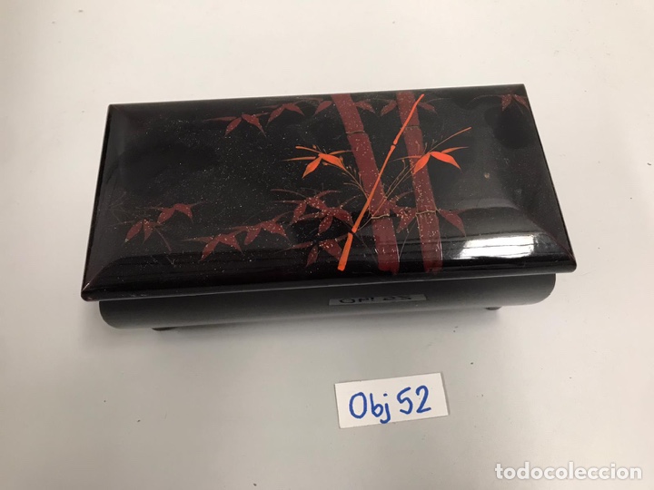 Cajas y cajitas met&aacute;licas: Antiguo caja joyero - Foto 2