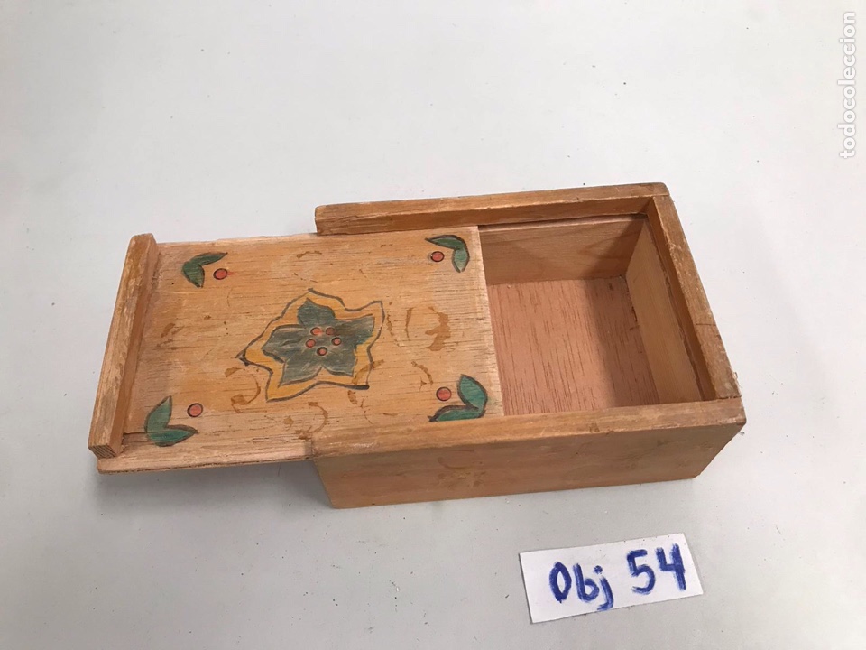 rústica caja madera muy antigua 16,5 x 31 x 12 - Compra venta en  todocoleccion