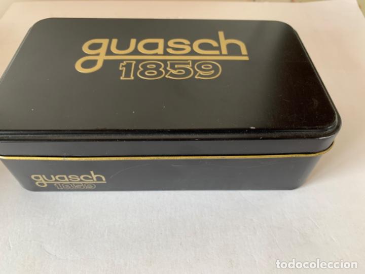 Cajas y cajitas met&aacute;licas: Caja Guasch, 1859 - Foto 2