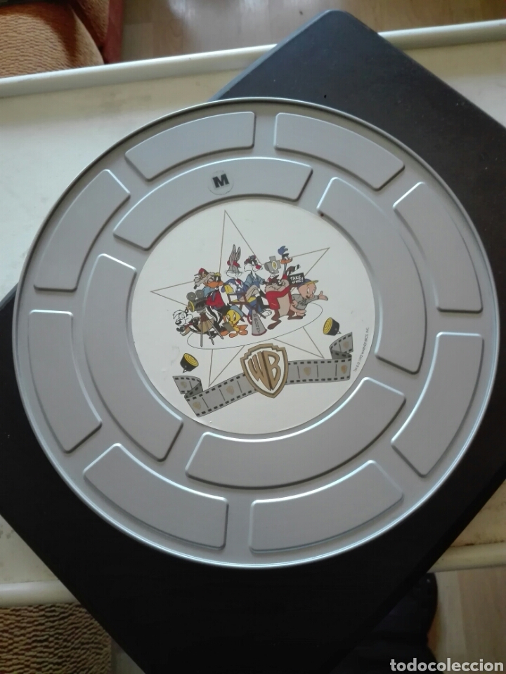 Cajas y cajitas met&aacute;licas: CAJA METALICA WARNER BROSS 1992. TIPO PELICULA