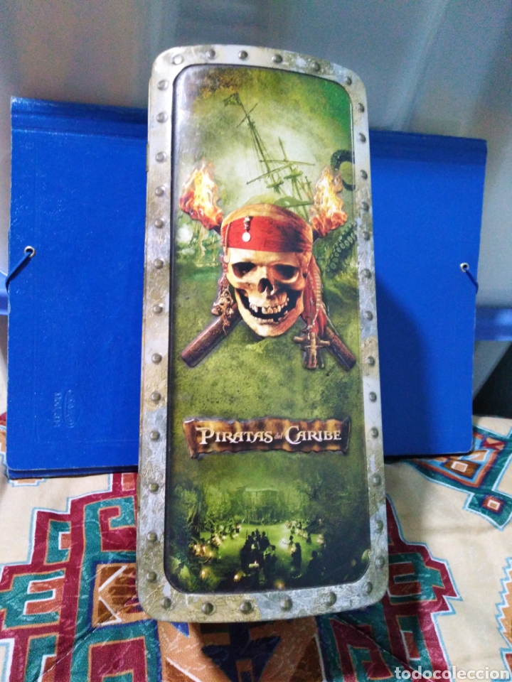 Cajas y cajitas met&aacute;licas: Caja rectangular piratas del caribe - Foto 2