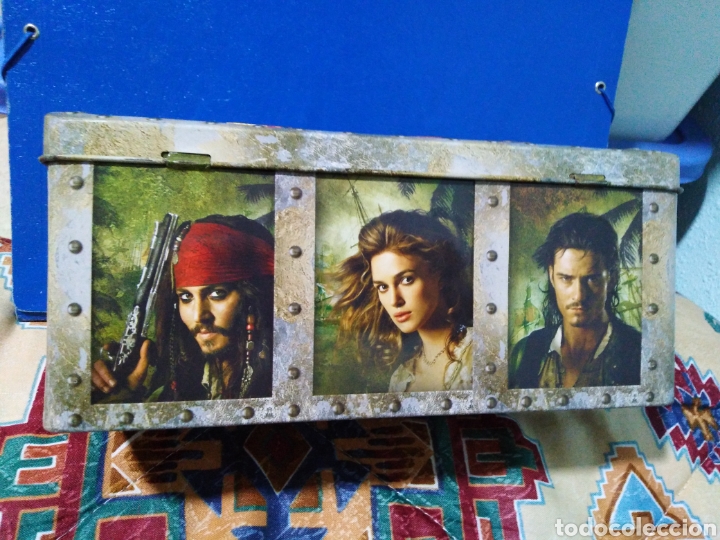 Cajas y cajitas met&aacute;licas: Caja rectangular piratas del caribe - Foto 3