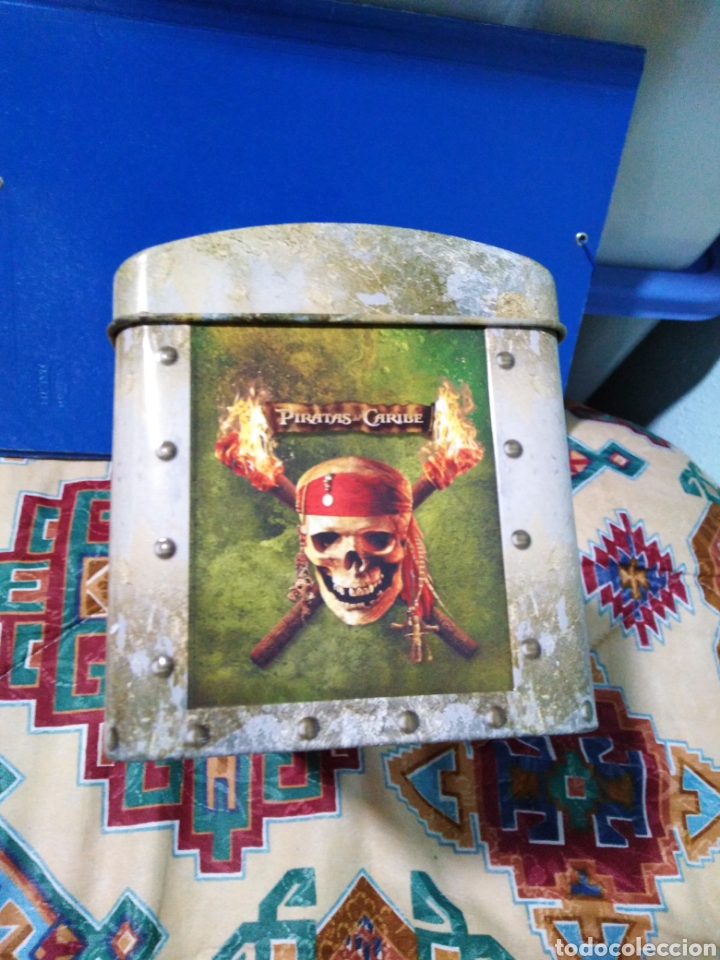 Cajas y cajitas met&aacute;licas: Caja rectangular piratas del caribe - Foto 4