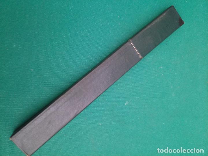 Blechdosen und Kisten: CAJA O ESTUCHE DE CARTON FORRADO CON PAPEL GUAFLEX - 25 X 3 X 1.7 CM.