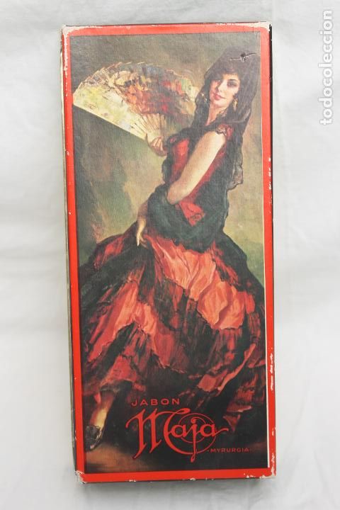 Cajas y cajitas met&aacute;licas: CAJA JABON MAJA MURURGIA, A&Ntilde;OS 60-70