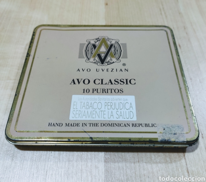 Cajas y cajitas met&aacute;licas: Lata puritos Avo Classic - Foto 1