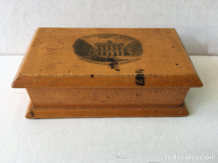 Cajas y cajitas met&aacute;licas: ANTIGUA CAJA DE MADERA - Foto 2