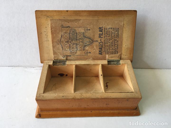 Cajas y cajitas met&aacute;licas: ANTIGUA CAJA DE MADERA - Foto 1