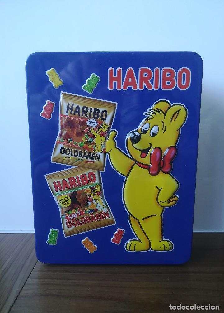 Cajas y cajitas met&aacute;licas: LATA O CAJA GOLOSINAS EL OSITO HARIBO
