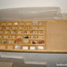 Cajas y cajitas metálicas: HERMOSO CAJON EXPOSITOR CAJA DE MADERA PARA COLECCIONES. Lote 200179026