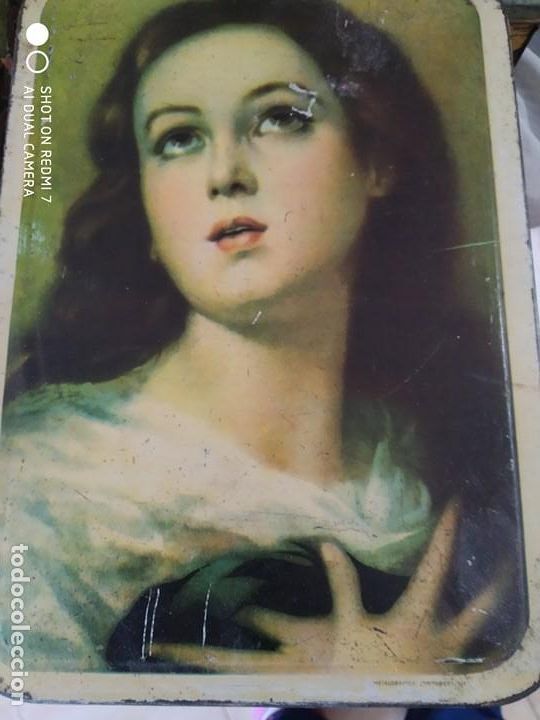 Cajas y cajitas met&aacute;licas: Caja dulce membriillo Inmaculada Concepcion - Foto 1