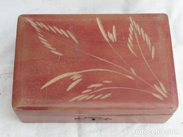 Cajas y cajitas met&aacute;licas: CAJA JOYERO DE MADERA. - Foto 2