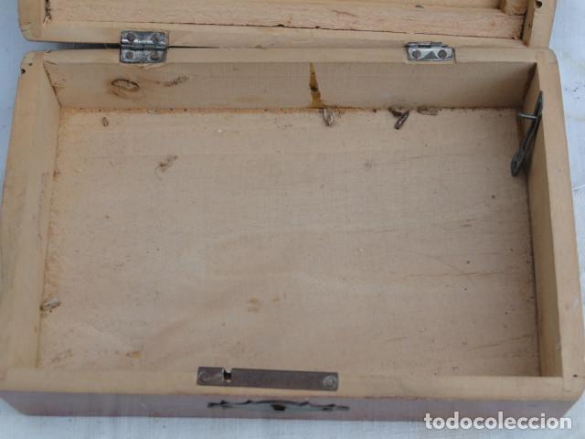 Cajas y cajitas met&aacute;licas: CAJA JOYERO DE MADERA. - Foto 5