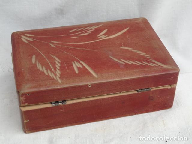 Cajas y cajitas met&aacute;licas: CAJA JOYERO DE MADERA. - Foto 7