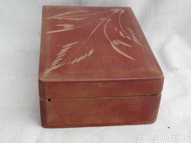 Cajas y cajitas met&aacute;licas: CAJA JOYERO DE MADERA. - Foto 8