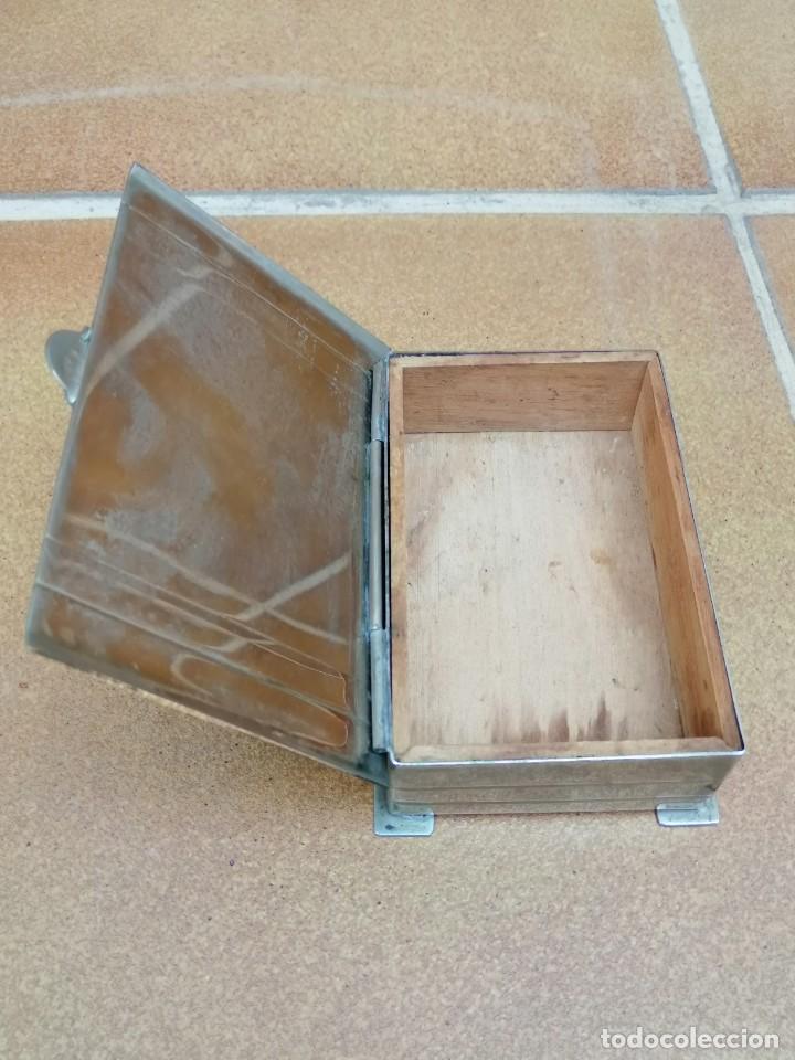 Cajas y cajitas met&aacute;licas: ORIGINAL CAJA DE METAL Y MADERA - Foto 10