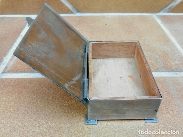 Cajas y cajitas met&aacute;licas: ORIGINAL CAJA DE METAL Y MADERA - Foto 11
