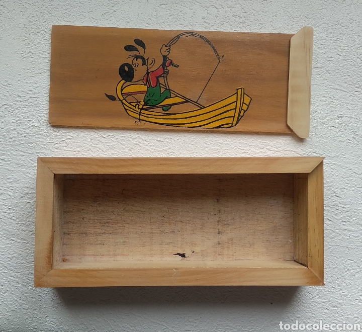 Cajas y cajitas met&aacute;licas: 2 plumieres,,(estuches) - Foto 9