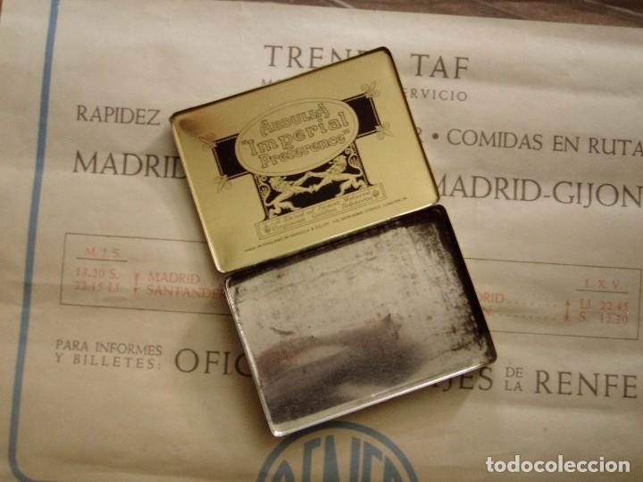 Cajas y cajitas met&aacute;licas: Cajetilla de tabaco antigua Abdullah - Foto 2