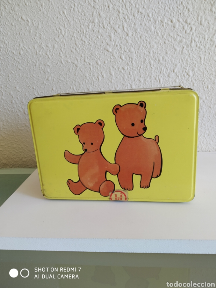 Cajas y cajitas met&aacute;licas: Lata Cola Cao Antigua