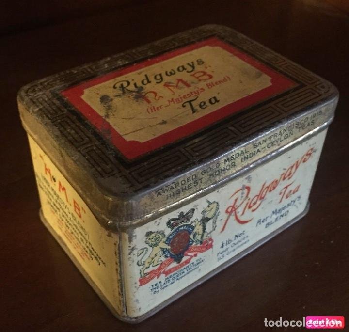 caja metálica vintage, ridgways tea - londres, - Buy Antique boxes and ...