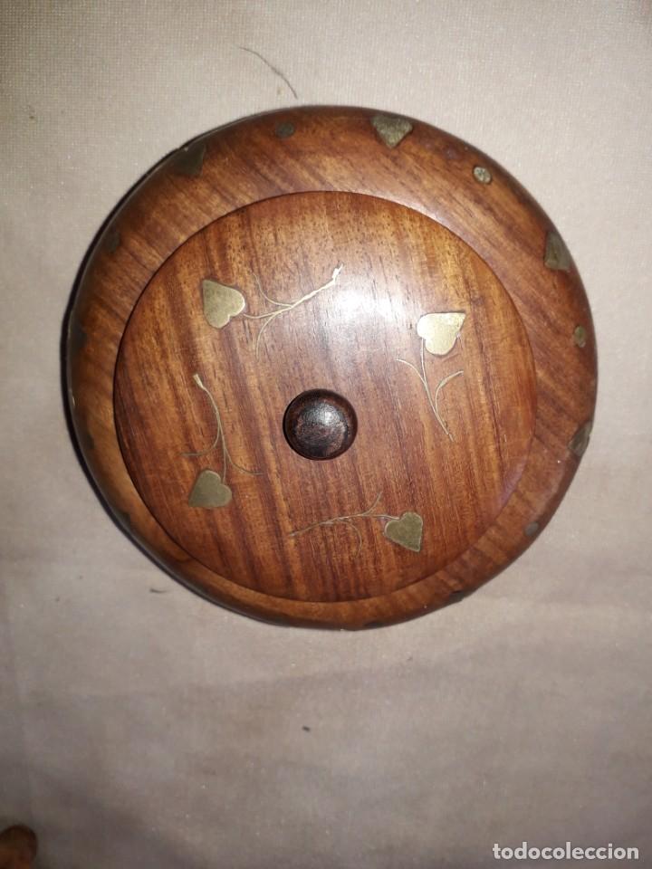 Cajas y cajitas met&aacute;licas: Joyero de madera