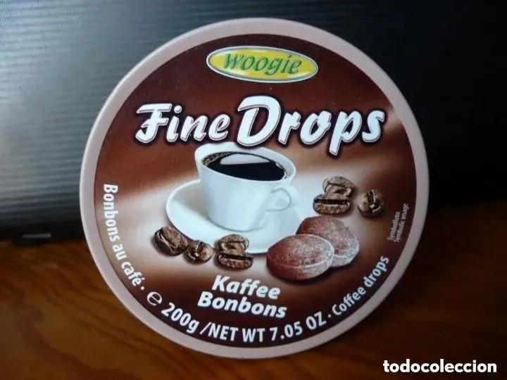 Bo&icirc;tes et petites bo&icirc;tes m&eacute;talliques: Cajita met&aacute;lica de bombones de caf&eacute; - Austria -10 cm de di&aacute;metro