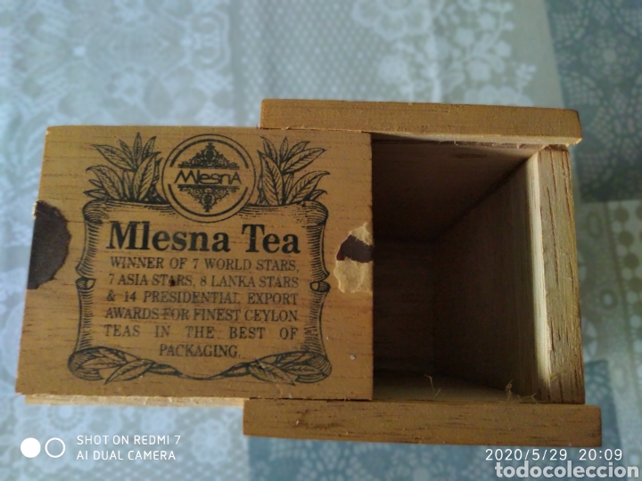 Cajas y cajitas met&aacute;licas: Caja de t&eacute; - Foto 3