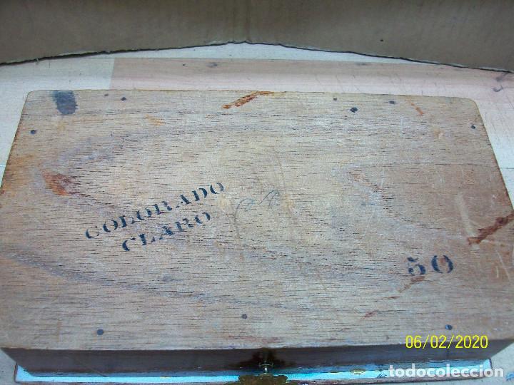 Cajas y cajitas met&aacute;licas: ANTIGUA CAJA DE MADERA - Foto 4