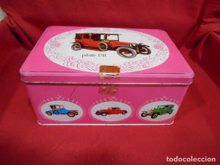 Cajas y cajitas met&aacute;licas: ANTIGUA CAJA METALICA COLA CAO - PILAIN 1911 - COLACAO A&Ntilde;OS 70 -