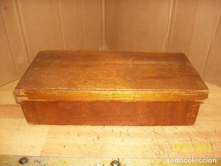 Cajas y cajitas met&aacute;licas: ANTIGUA CAJA DE MADERA - Foto 1