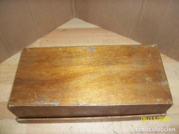 Cajas y cajitas met&aacute;licas: ANTIGUA CAJA DE MADERA - Foto 3