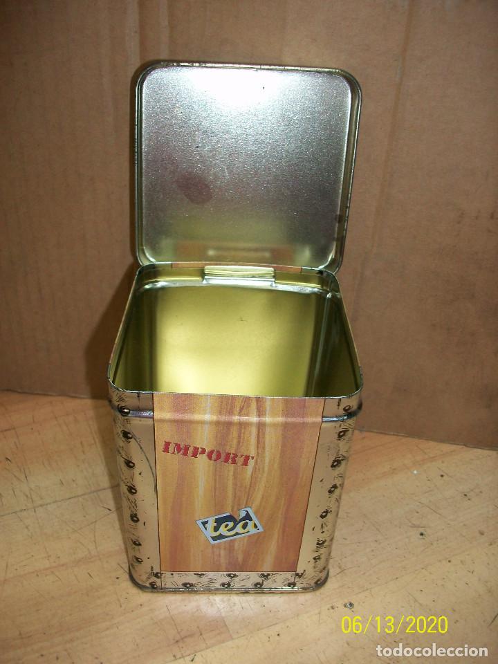Cajas y cajitas met&aacute;licas: CAJA DE TE DE HOJALATA - Foto 5