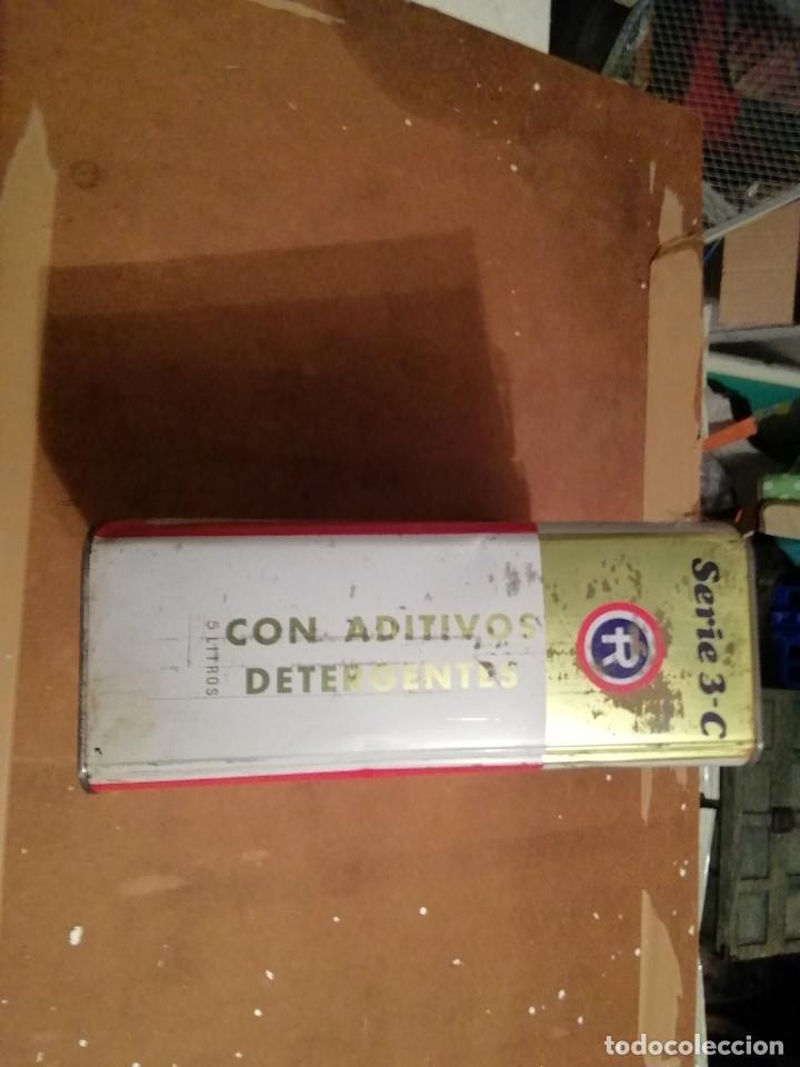 Cajas y cajitas met&aacute;licas: Lata aceite repsol - Foto 2
