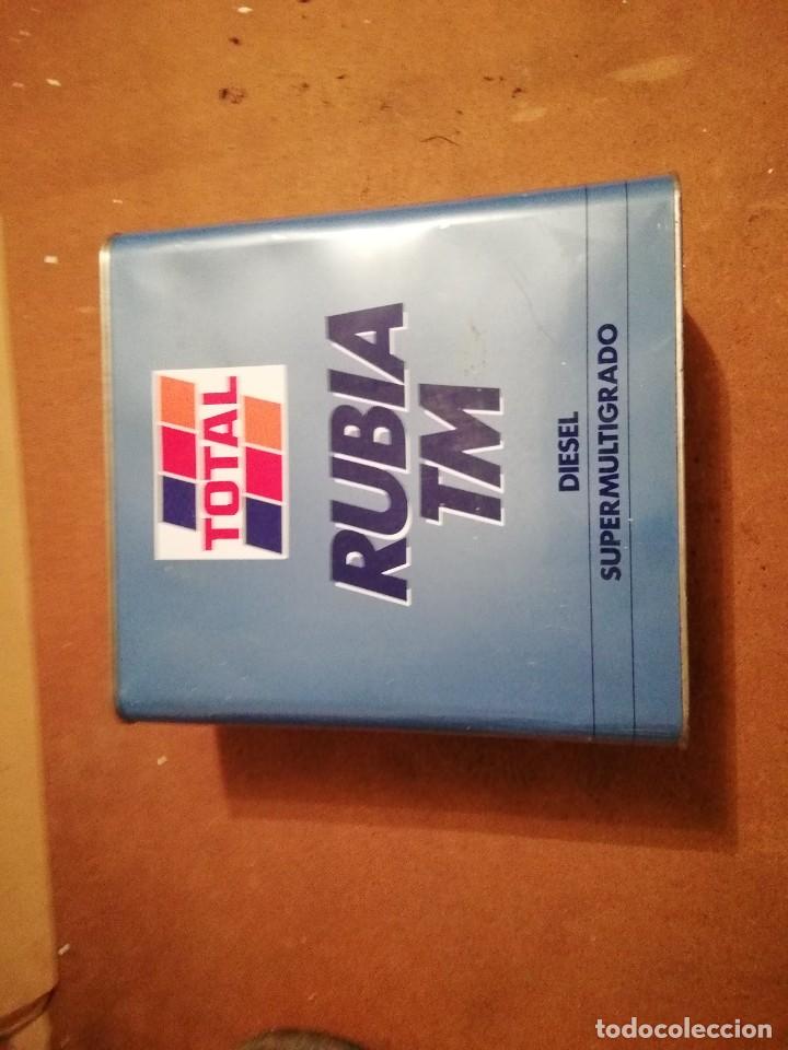 Cajas y cajitas met&aacute;licas: Lata aceite total - Foto 1