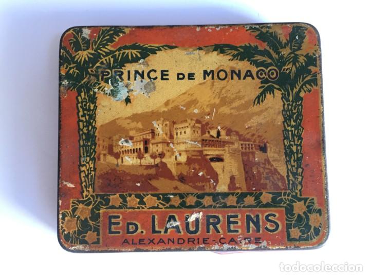 Blechdosen und Kisten: ANTIGUA CAJA DE METAL CIGARRILLOS PRINCE DE MONACO